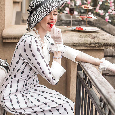 200шт бусины из искусственного жемчуга из АБС-пластика OACR-DC0001-26-1