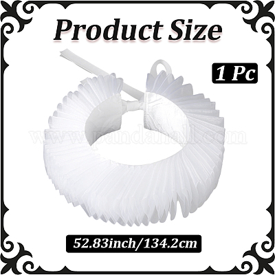 1 шт. полиэстеровый воротник AJEW-CY0001-47B-1