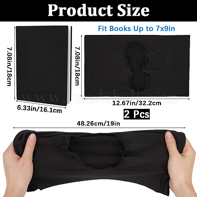 Обложки для книг из эластичной ткани AJEW-WH20014-08A-11-1