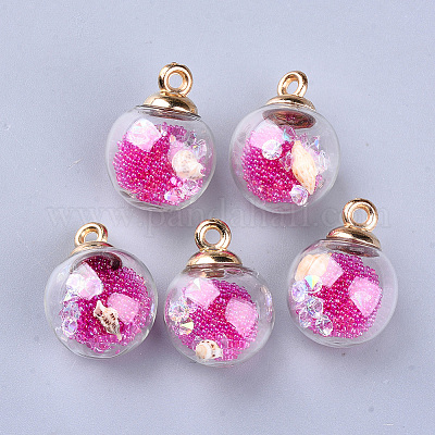 Подвески из прозрачного стекла GLAA-S181-06-1