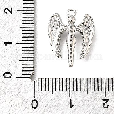 Латунные микро проложить кубического циркония подвески KK-U061-16P-1