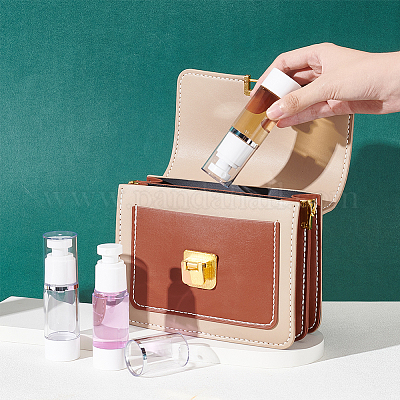 Пластиковые пустые многоразовые баллончики с распылителем AJEW-WH0258-868A-1