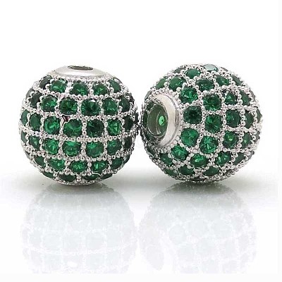 Латунные шарики циркония кубической ZIRC-F001-35P-1