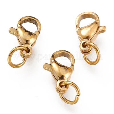 Ионное покрытие (ip) застежки-лобстеры из нержавеющей стали 304 X-STAS-G240-01B-G-1