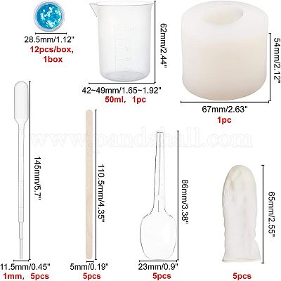 Наборы силиконовых форм diy ghost DIY-OC0003-49-1