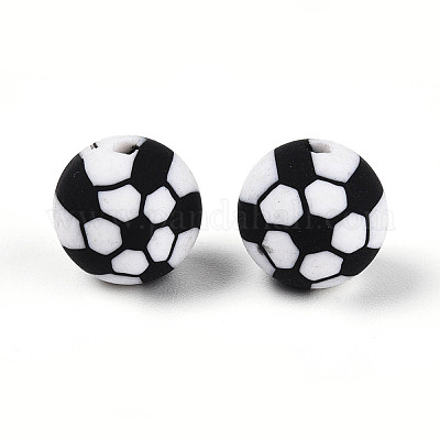 Бусины из полимерной глины  CLAY-N014-02B-06-1