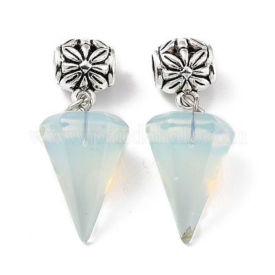 Опалитовые европейские подвески с подвесками PALLOY-C155-01AS-1