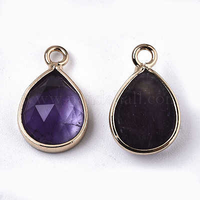 Природный аметист подвески G-N326-50B-1