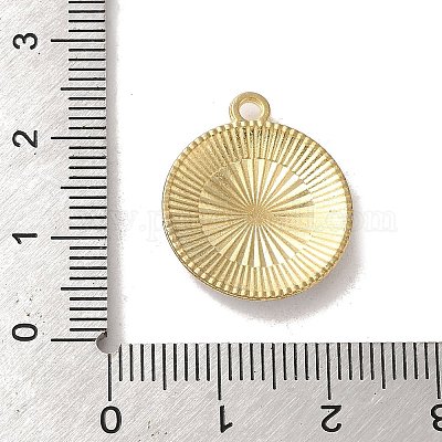 Подвески из эмали и сплава ENAM-R147-13E-G-1