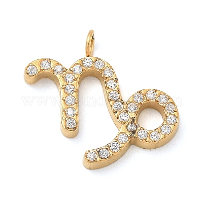 Ионное покрытие (ip) 304 нержавеющая сталь микропаве кубический цирконий подвески STAS-Z107-09G-12-1