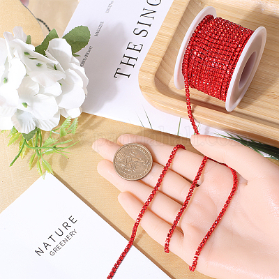 1 рулон электрофорез железные стразы стразы цепочки CHC-GF0001-06F-1