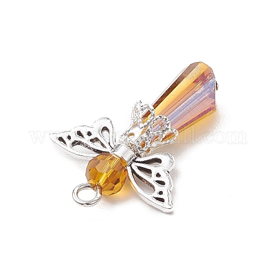 3шт стеклянные подвески PALLOY-JF03664-03-1