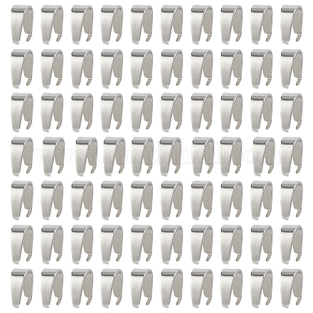 70 шт. защелкивающиеся дужки из нержавеющей стали 304 STAS-LP0001-20-1