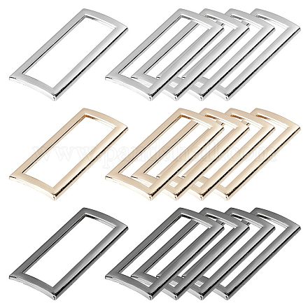 15 шт. пряжки из сплава 3 цветов DIY-GF0006-13D-1