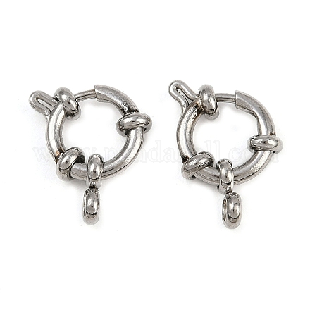 Застежки-кольца из нержавеющей стали 304 STAS-B095-02P-01-1