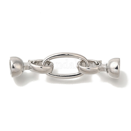 Латунь раз по сравнению с застежками KK-K389-020P-1