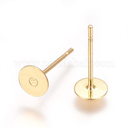 Фурнитура для сережек-гвоздиков из нержавеющей стали 304 STAS-P227-18G-1