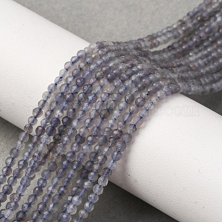 Природные иолит нитей бисера&nbsp;G-D320-A01-2mm-1