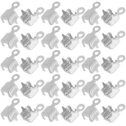 300 шт. латунная подвеска со стразами KK-SC0004-56P-1