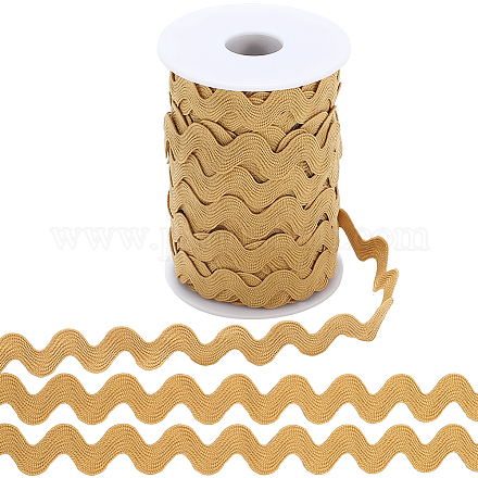 Лента из полиэстерового волнистого кружева&nbsp;OCOR-GF0004-36A-06-1