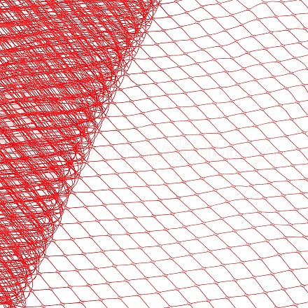 2 м ленты из декоративной сетки. SRIB-WH0011-177C-1