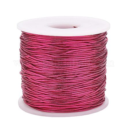 Золотая шелковая эластичная нить EW-WH0003-10A-01-1