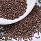 MIYUKI Delica Beads, Cylinder, Japanese Seed Beads, 11/0, (DB0340) Matte Copper Plated, 1.3x1.6mm, Hole: 0.8mm, about 10000pcs/bag, 50g/bag