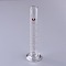 Glass Measuring Cups, Graduated Tube, Clear, 20.5x157mm, Capacity: 25ml