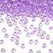 1000Pcs Acrylic Rhinestone Pointed Back Cabochons, Faceted, Diamond, Medium Orchid, 7x4mm