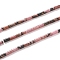 Natural Rhodonite Beads Strands, Column, 4~5x2.2mm, Hole: 0.8mm, about 85~99pcs/Strand, 15.75 inch(40cm)