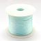 Braided Nylon Thread, Light Sky Blue, 2mm, about 54.68 yards(50m)/roll