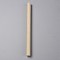 Beech Wood Craft Sticks, Solid Wood Rod, for Knitting Tapestry, Macrame, PapayaWhip, 15x1cm