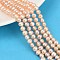 Natural Cultured Freshwater Pearl Beads Strands, Two Sides Polished, Grade 4A+, PeachPuff, 5~5.5mm, Hole: 0.6mm, about 66pcs/strand, 13.66~13.86''(35.2cm)