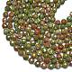 Природные Unakite бисер нитей G-K389-B55-01-3