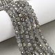 Природные лабрадорита бисер нитей G-G213-4mm-03-4