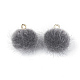 Подвески из искусственного норкового меха DIY-TAC0007-44N-2