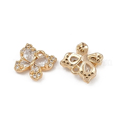 Латунные микро проложить кубического циркония подвески&nbsp;KK-K407-10G