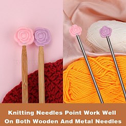 20шт 10 цвета розовые силиконовые бусины SIL-SZ0001-62