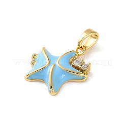 Латунные микро проложить кубического циркония подвески&nbsp;LS-KK-P320-08B-G