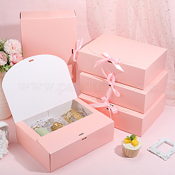 Складные бумажные подарочные коробки с лентой&nbsp;CON-WH20001-11D-03