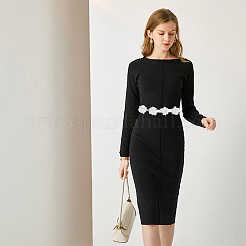 1 комплект отделки из полиэстерового кружева DIY-WR0003-88B