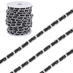 Вырезанные полые 10 ярдовые цепи из окисленного алюминия&nbsp;CHA-CL0001-01A-02