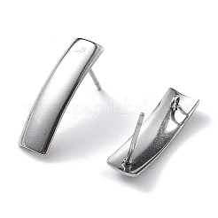 Фурнитура для сережек-гвоздиков из нержавеющей стали марки 304&nbsp;STAS-L238-079P