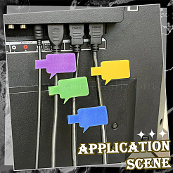 30 шт. нейлоновые этикетки для кабеля с крючками и петлями&nbsp;FIND-SP0004-89A