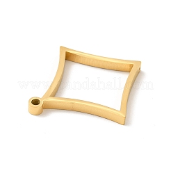 Подвески с открытой задней частью из нержавеющей стали 304 с ионным покрытием (IP) STAS-K208-16