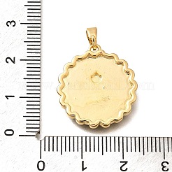 Латунь эмаль подвески&nbsp;KK-R212-22G