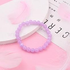 Браслеты из акрила стрейч из бисера&nbsp;BJEW-JB05714-06