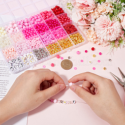 2220шт наборы бусин ccb из полимерной глины ручной работы DIY-WH20001-56