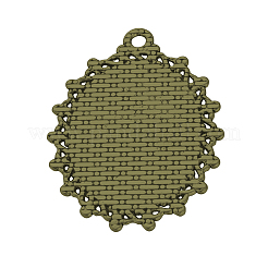 Сеттинги для кабошонов или кулона TIBE-T003-11AB-NR