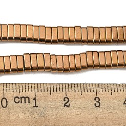Гальванические немагнитная синтетический гематит бисер пряди&nbsp;G-C106-B02-13A